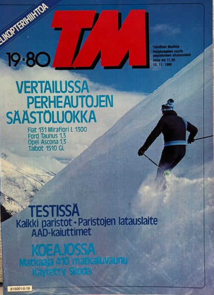 Nostalginen lehti. TEKNIIKAN MAAILMA v.1980 n:o 19