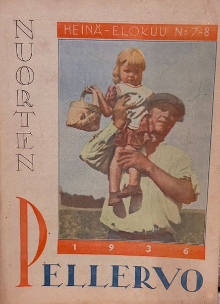 Nostalginen lehti. Nuorten PELLERVO v.1939 n.o 7-8