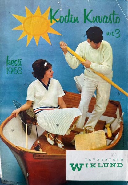 Nostalginen lehti. Kodin postimyyntikuvasto v.1963