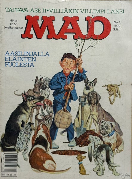 Nostalginen lehti. MAD v.1990 n:o 4