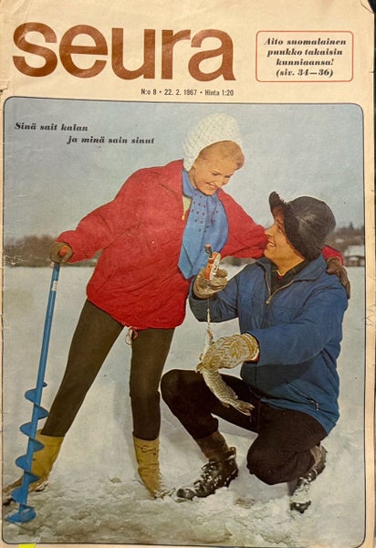 Nostalginen lehti. SEURA v.1966 n:o 8 - 22.2.1967