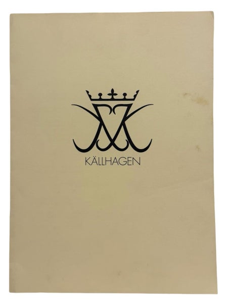 MENU - VILLA K&Auml;LLHAGEN