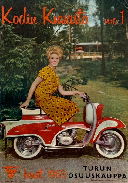 Nostalginen lehhti. TURUN OSUUSKAUPAN KUVASTO v.1963