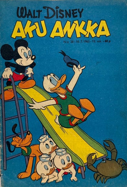 Nostalginen lehti. AKU ANKKA v.1963 n:o 28 - 10.7.1963