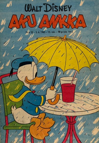Nostalginen lehti. AKU ANKKA v.1965 n:o 22 - 2.6.1965