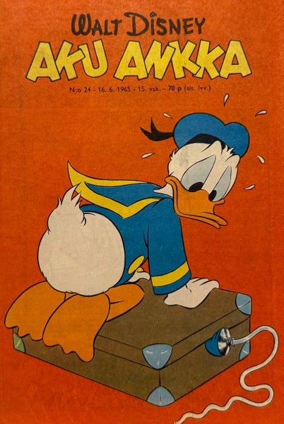 Nostalginen lehti. AKU ANKKA v.1965 n:o 24 - 16.6.1965