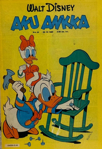 Nostalginen lehti. AKU ANKKA v.1980 n:o 44 - 29.10