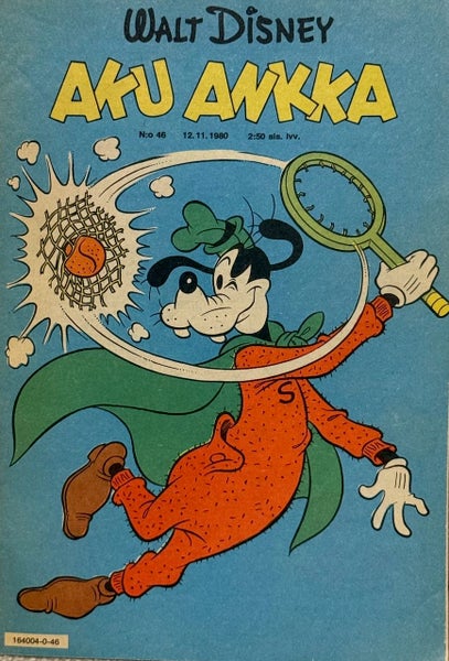 Nostalginen lehti. AKU ANKKA v.1980 n:o 46 - 12.11