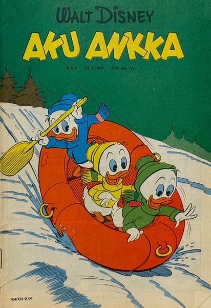 Nostalginen lehti. AKU ANKKA n:o 4 - 23.1