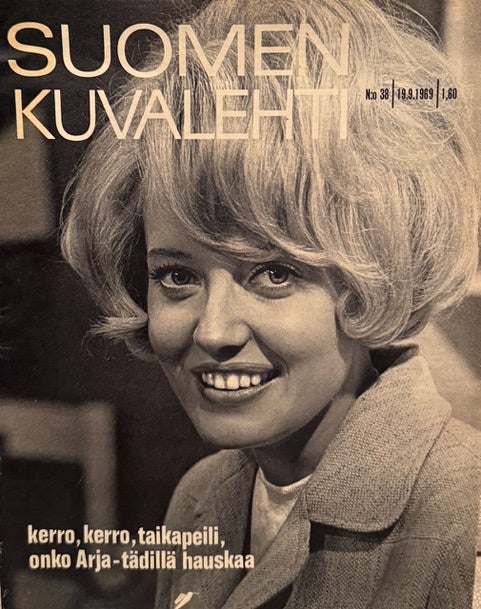 Nostalginen lehti. Suomen kuvalehti v.1969 n:o 38