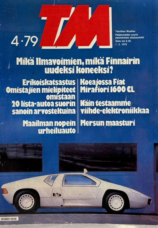 Nostalginen lehti. TEKNIIKAN MAAILMA v.1979 n:o 4