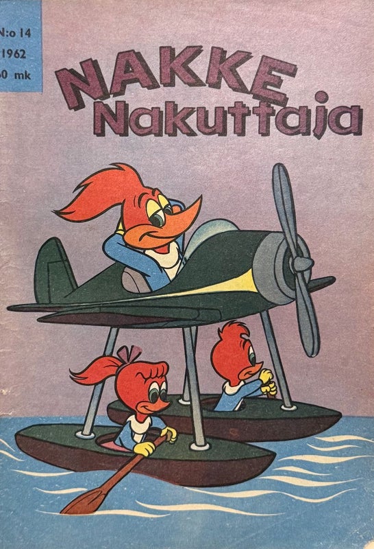 Nostalginen lehti. NAKKE NAKUTTAJA v.1962 n:o 14