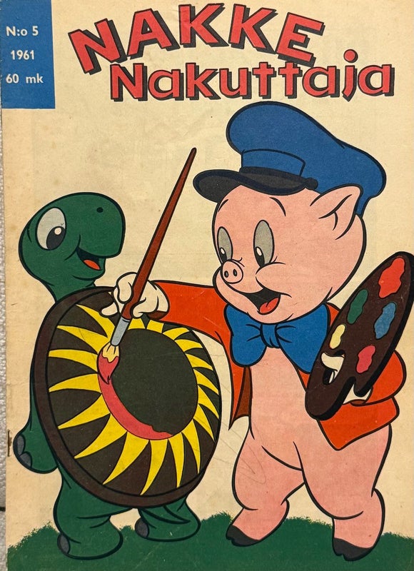 Nostalginen lehti. NAKKE NAKUTTAJA v.1961 n:o 5