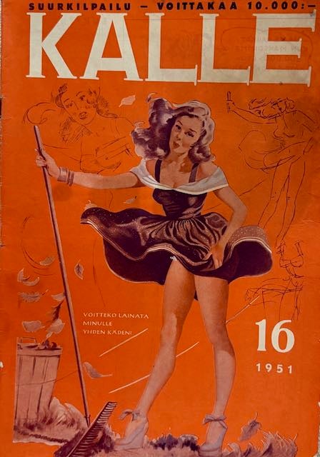Nostalginen lehti. KALLE v.1951 n:o 16
