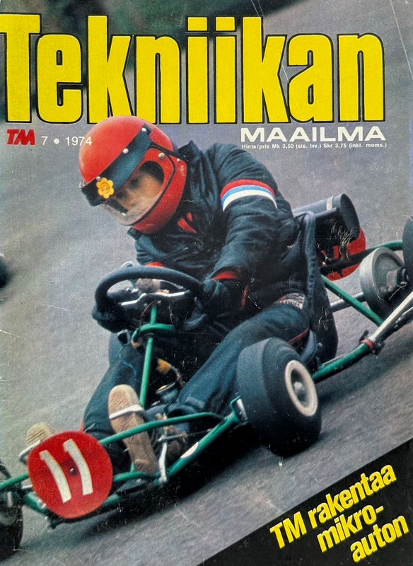 Nostalginen lehti. TEKNIIKAN MAAILMA v.1974 n:o 7