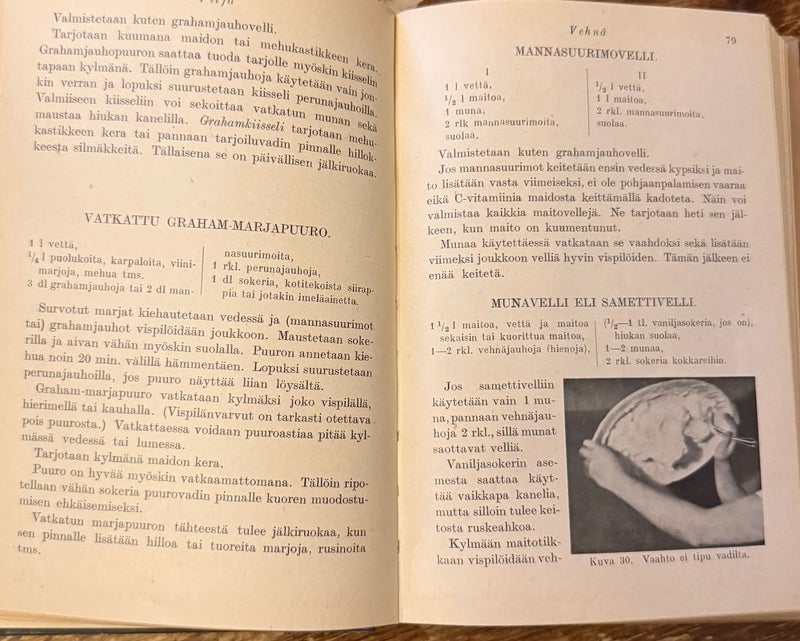 Pula-ajan keittokirja v.1941