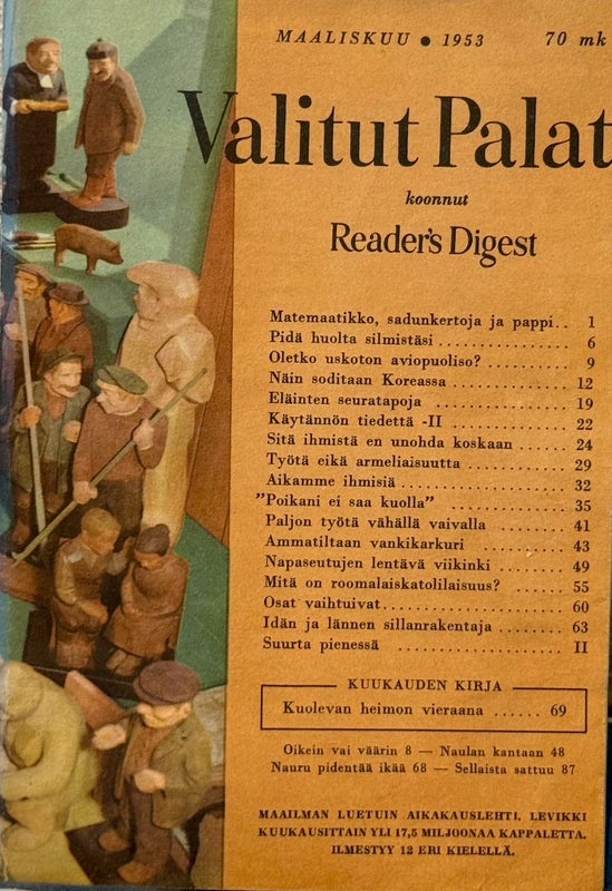 VALITUT PALAT v.1953 Maaliskuu