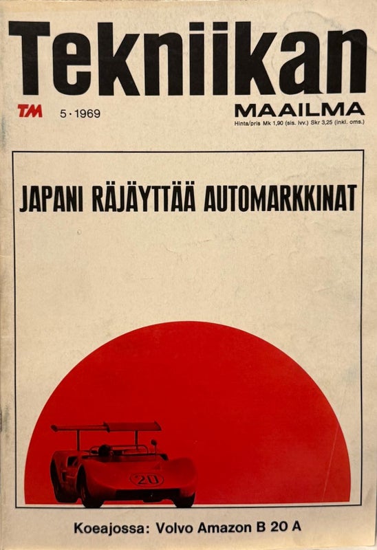 Nostalginen lehti. TEKNIIKAN MAAILMA v.1969 n:o 5