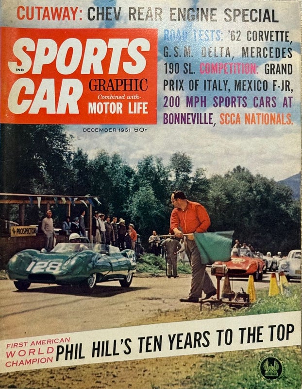 Nostalginen lehti. SPORTS CAR v.1961 Joulukuu