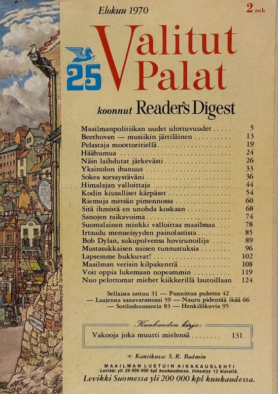 VALITUT PALAT v.1970 Elokuu