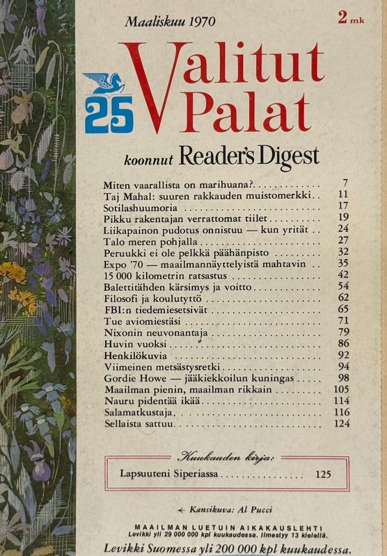 VALITUT PALAT v.1970 Maaliskuu