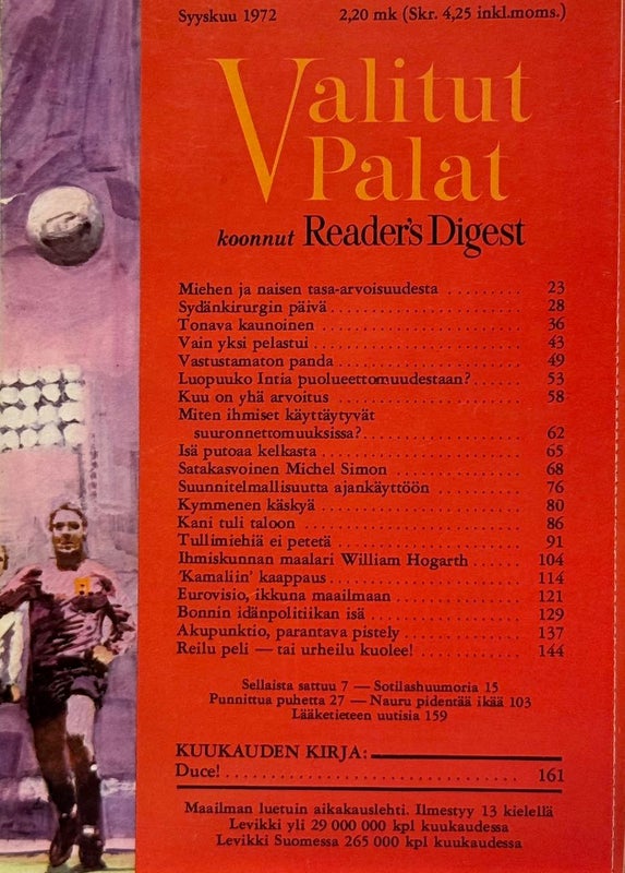 VALITUT PALAT v.1972 Syyskuu