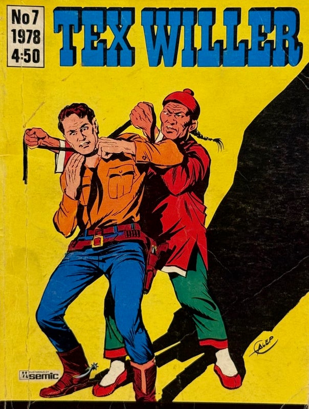 Nostalginen lehti. TEX WILLER v.1978 n:o 7