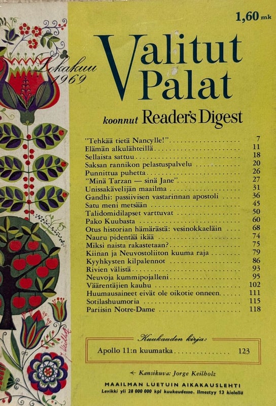 VALITUT PALAT LOKAKUU v.1969