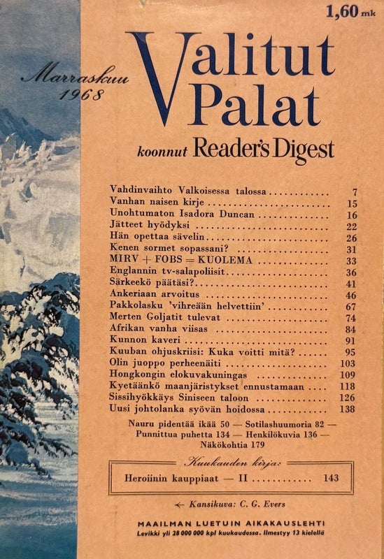 VALITUT PALAT MARRASKUU v.1968
