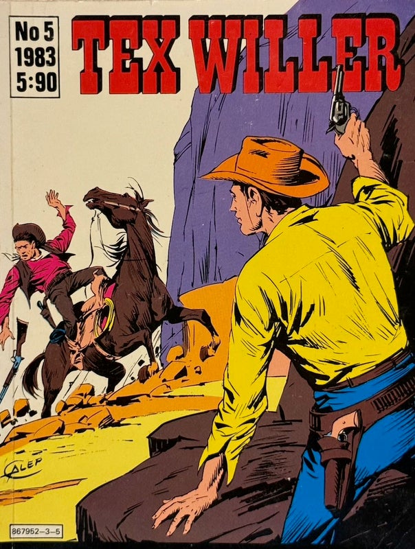 Nostalginen lehti. TEX WILLER v.1983 n:o 5