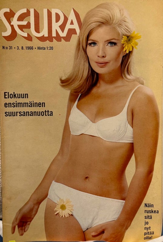 Nostalginen lehti. SEURA v.1966 n:o 31 - 3.8.1966