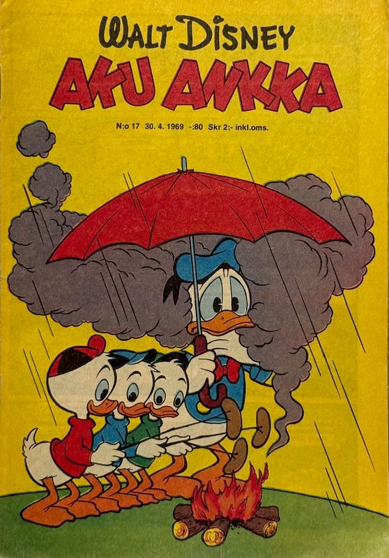 Nostalginen lehti. AKU ANKKA v.1969 n:o 17 - 30.4.1969