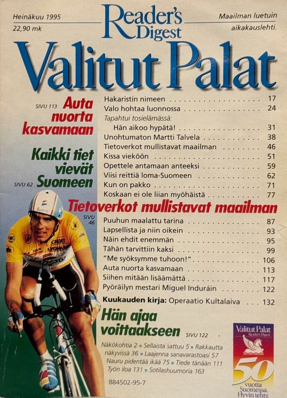 VALITUT PALAT HEIN&Auml;KUU v. 1995
