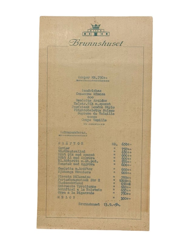 Menu ruotsiksi