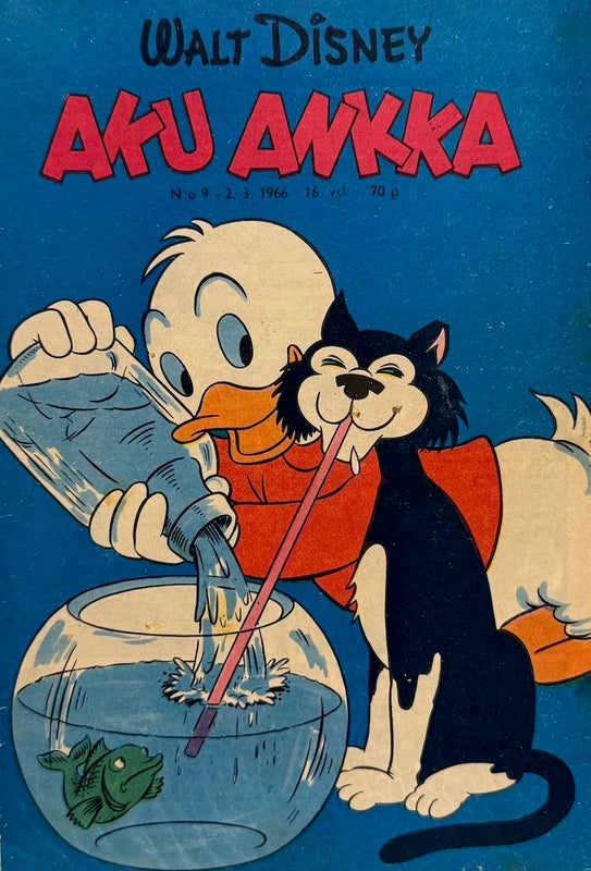 Nostalginen lehti. AKU ANKKA v.1966 n:o 9 - 2.3.1966