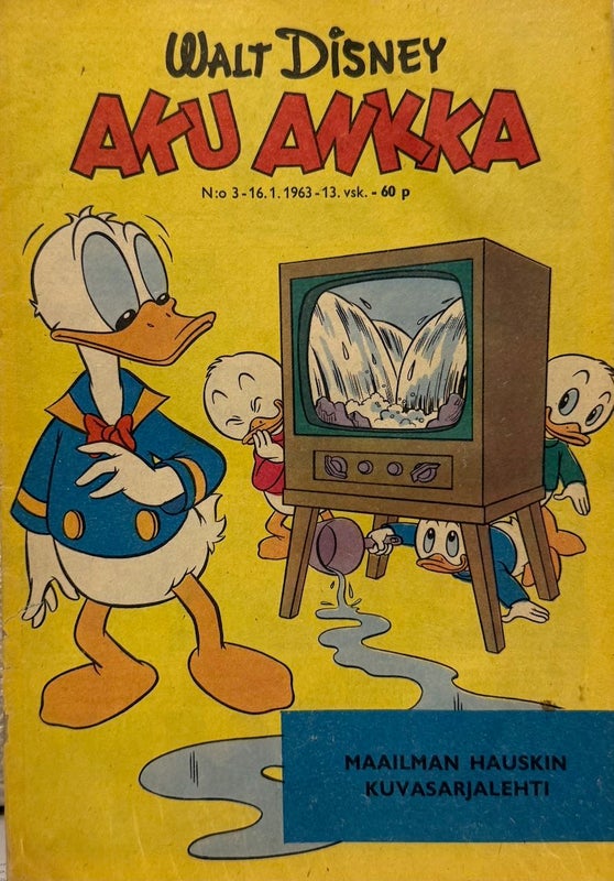 Nostalginen lehti. AKU ANKKA v.1963 n:o 3 - 16.1.1963