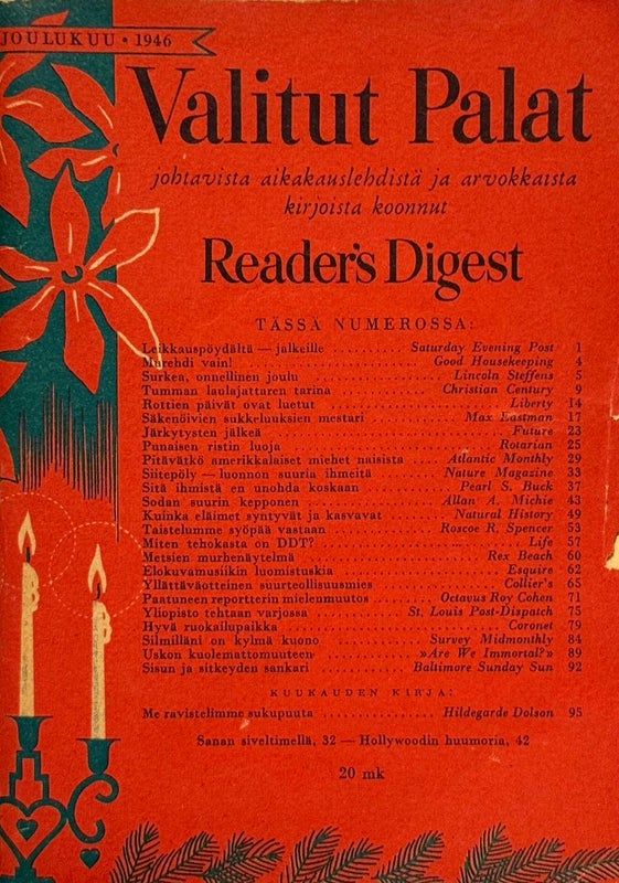 VALITU PALAT V.1946 Joulukuu HARVINAINEN !!!