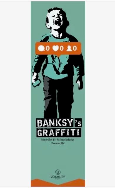 BANKSY -KIRJANMERKKI 6.
