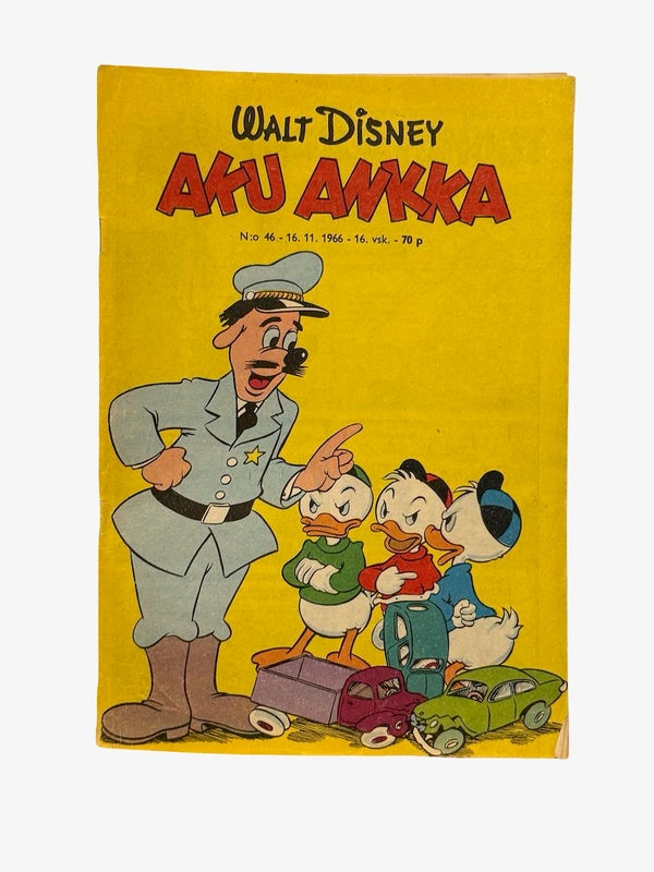 Nostalginen lehti. AKU ANKKA v.1966 n:o 46 - 16.11.1966